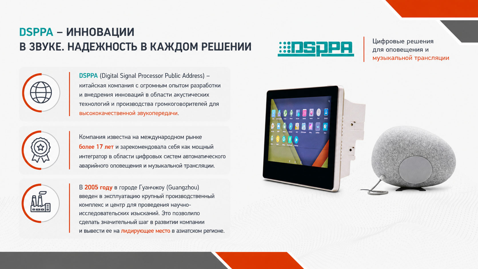 Public address DSPPA
