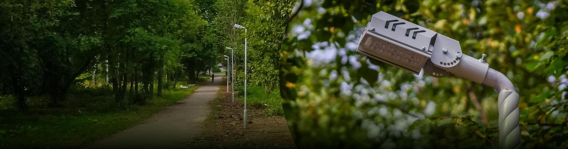 ТМ IMLIGHT: городской парк «съедает» электричества, как электроплита