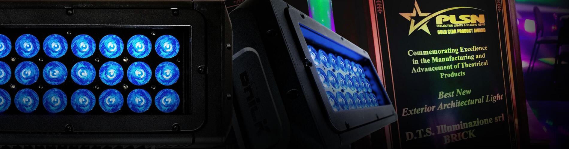 DTS BRICK был назван лучшим архитектурным светильником года