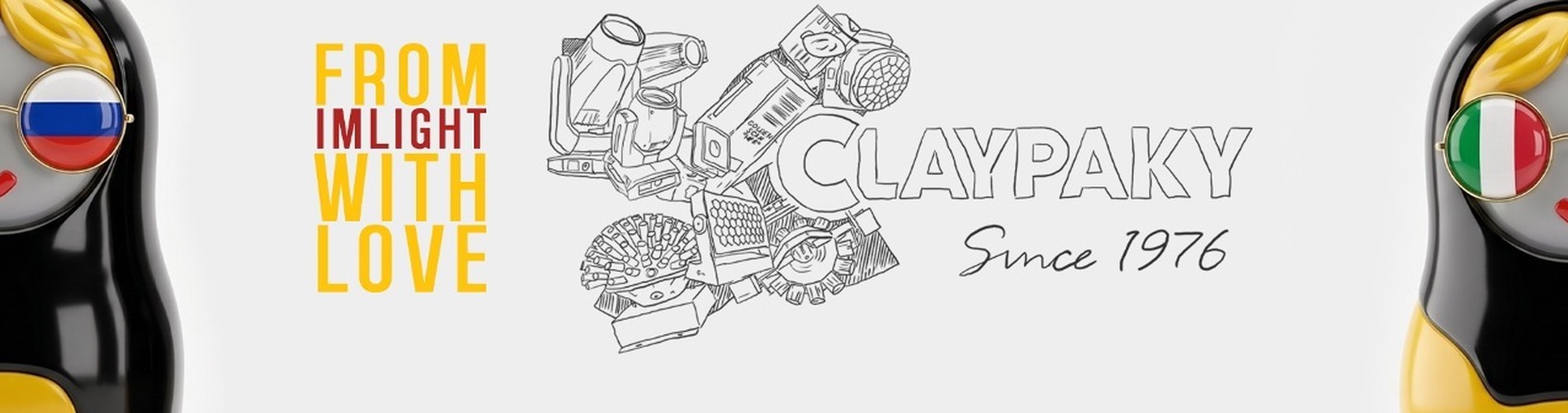 50 лет компании Claypaky!