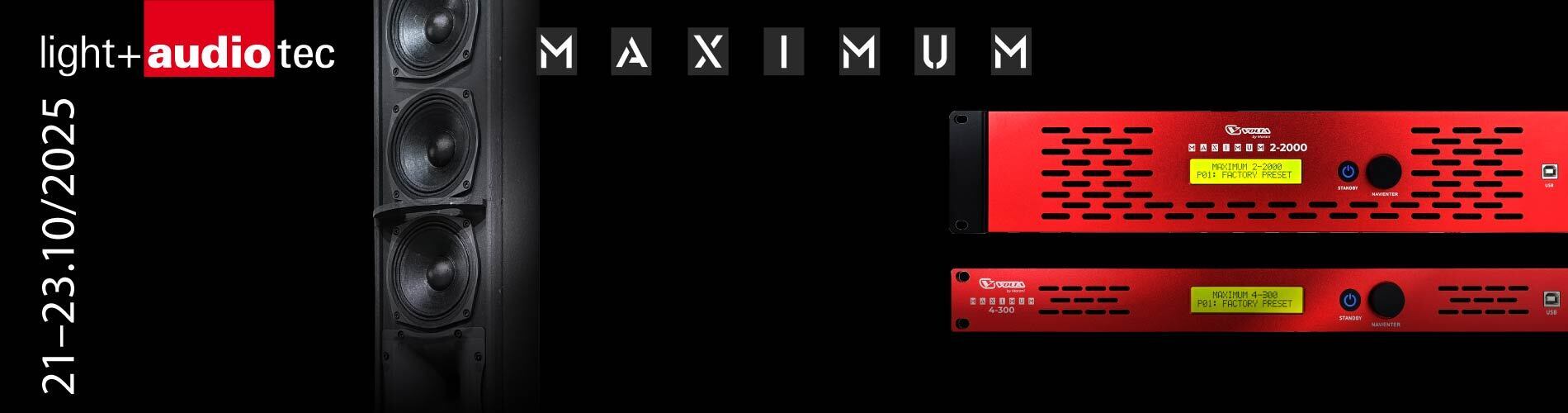 VOLTA MAXIMUM на Light+Audio Tec 2025
